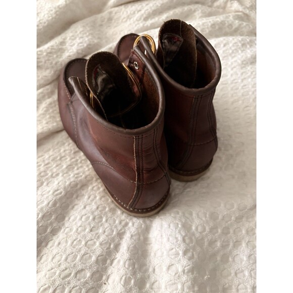 Red Wing 875 Shoes Moc Toe Heritage Boots for Men, Size 10.5 D